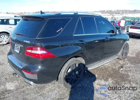 2015 Mercedes-Benz Ml 63 Amg 4Matic from USA, damaged, VIN 4JGDA7EB9FA471256